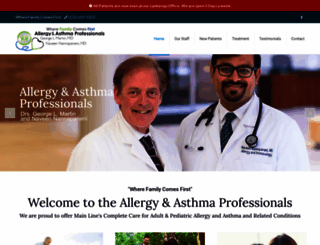 mainlineallergyasthmapa.com screenshot