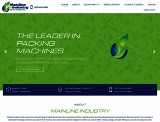 mainlineindustry.com screenshot
