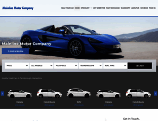 mainlinemotorco.co.uk screenshot