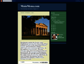 mainmenu.com screenshot