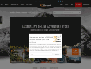 mainpeak.com.au screenshot