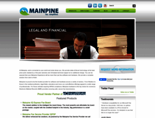 mainpine.com screenshot