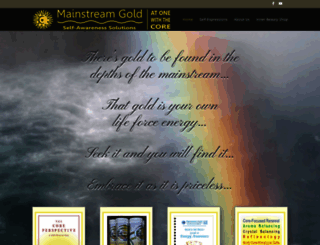 mainstreamgold.com screenshot
