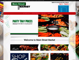 mainstreetmarkethumphrey.com screenshot