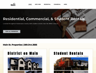 mainstreettownhome.com screenshot