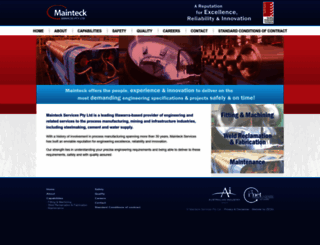 mainteckservices.com.au screenshot
