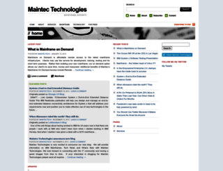 maintectech.wordpress.com screenshot