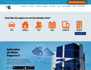 maiorseguros.com.br screenshot