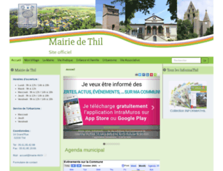 mairie-thil31.fr screenshot