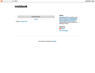 maisbook.blogspot.com screenshot