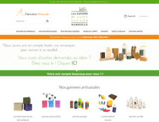 maison-des-savons.fr screenshot