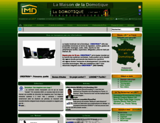 maison-domotique.com screenshot