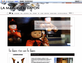 maison-japon.com screenshot