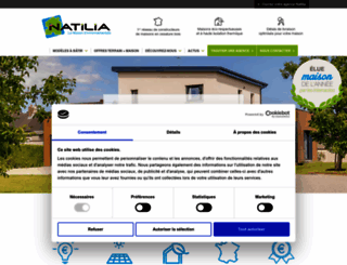 maison-natilia.fr screenshot