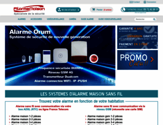 maisonalarme.fr screenshot
