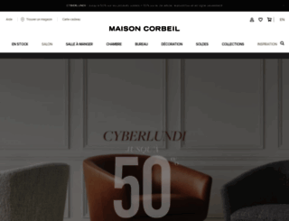 maisoncorbeil.com screenshot