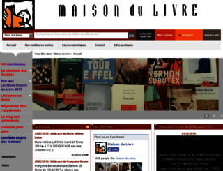maisondulivre.com screenshot