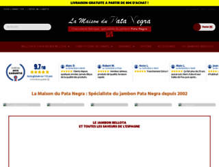 maisondupatanegra.com screenshot