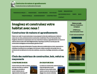 maisonecomalin.com screenshot