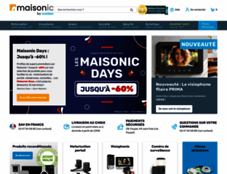 maisonic.com screenshot