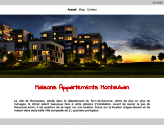 maisons-appartements-montauban.com screenshot