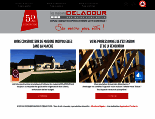 maisons-delacour.com screenshot