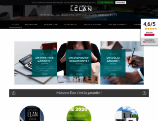 maisons-elan.com screenshot
