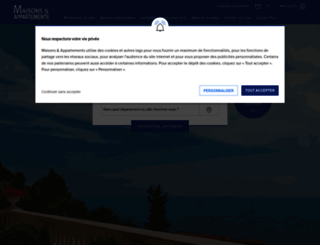 maisonsetappartements.fr screenshot