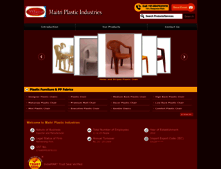 maitriplastics.com screenshot