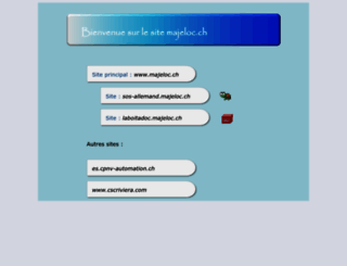 majeloc.ch screenshot
