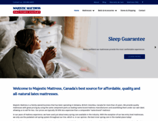 majestic-mattress.com screenshot