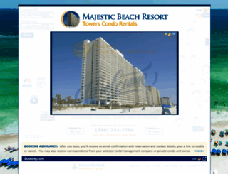 majestic-panama-city-beach.com screenshot