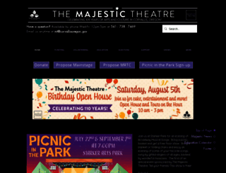 majestic.org screenshot