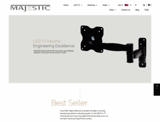 majesticelectronics.us screenshot