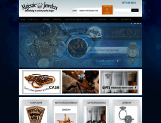 majesticjewelers.com screenshot