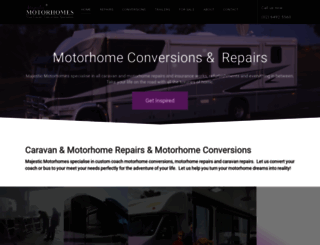 majesticmotorhomes.com screenshot