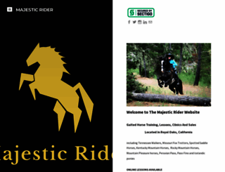majesticrider.com screenshot