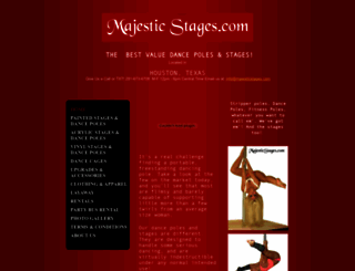 majesticstages.com screenshot