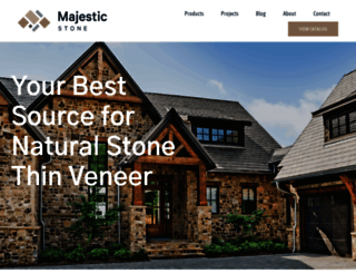 majesticstone.com screenshot