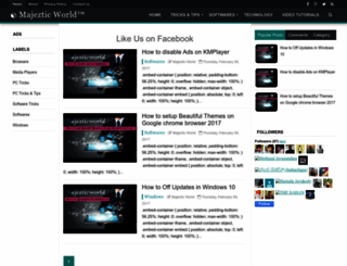 majezticworld.blogspot.kr screenshot
