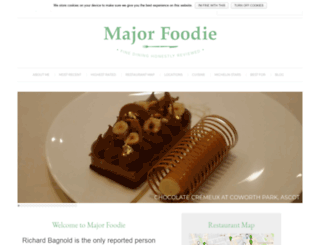 major-foodie.com screenshot