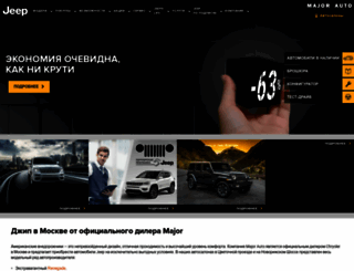 major-jeep.ru screenshot