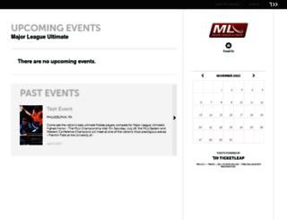 major-league-ultimate.ticketleap.com screenshot