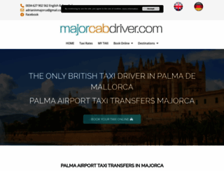 majorcabdriver.com screenshot