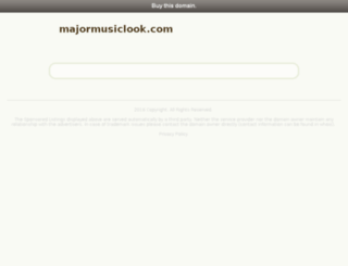 majormusiclook.com screenshot