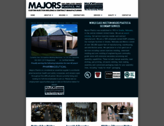 majorsplastics.com screenshot