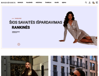 makadamia.lt screenshot