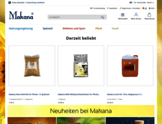 makana-shop.de screenshot