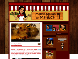 makanmakan-mariuca.com screenshot
