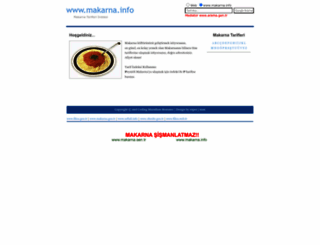 makarna.info screenshot